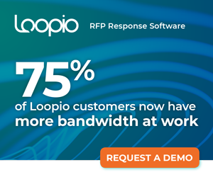 75% of Loopio customers now have more bandwidth at work